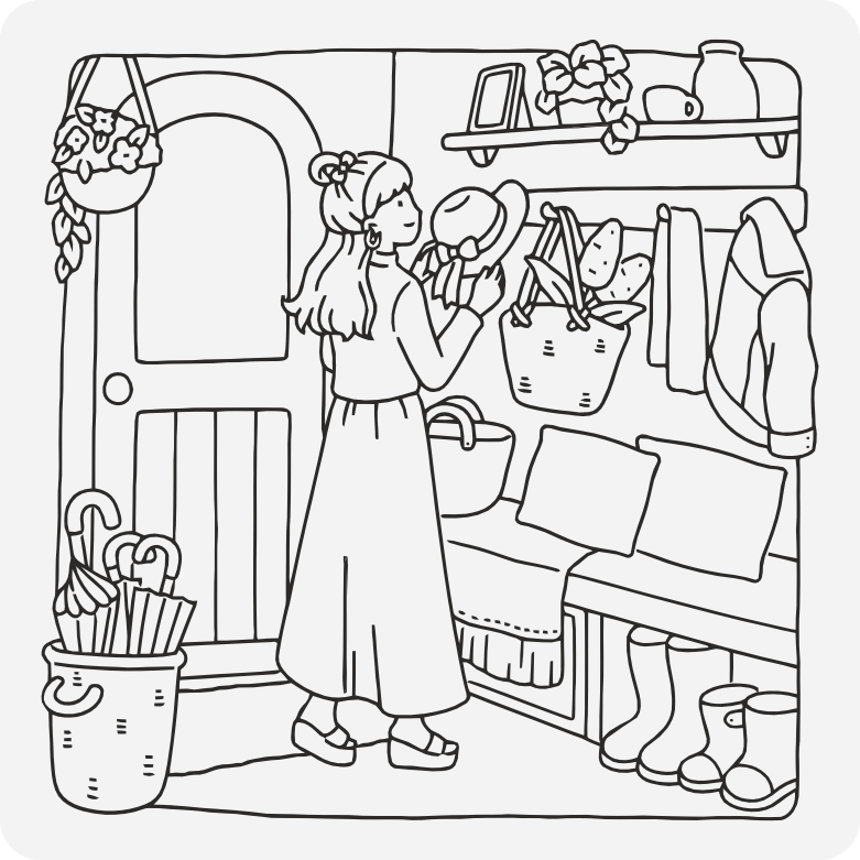 Printable coloring page #1