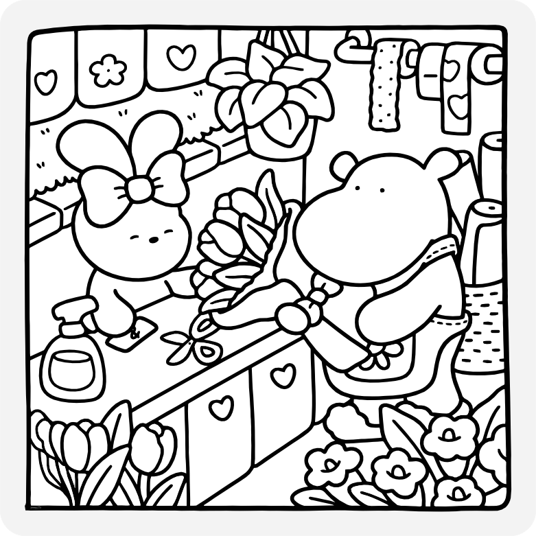 Printable coloring page #1000