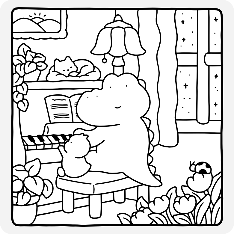Printable coloring page #1012