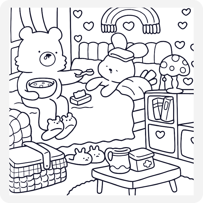 Printable coloring page #1021