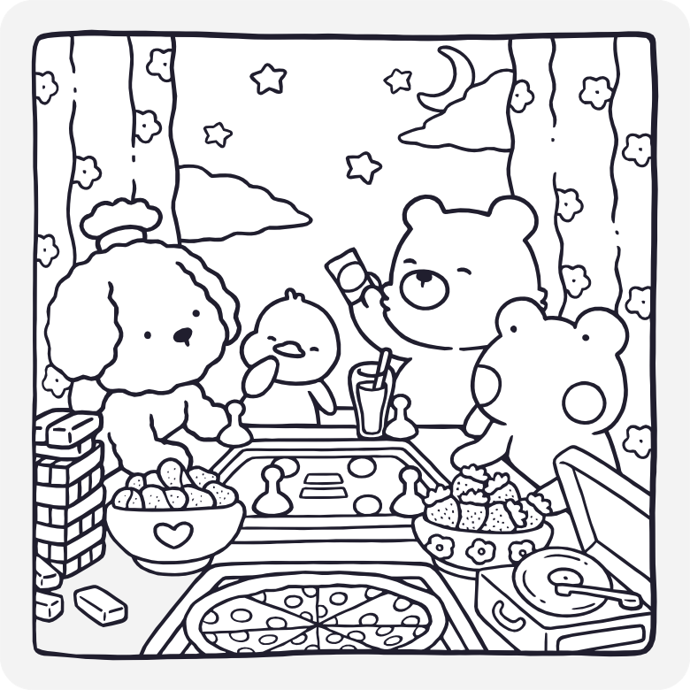 Printable coloring page #1033