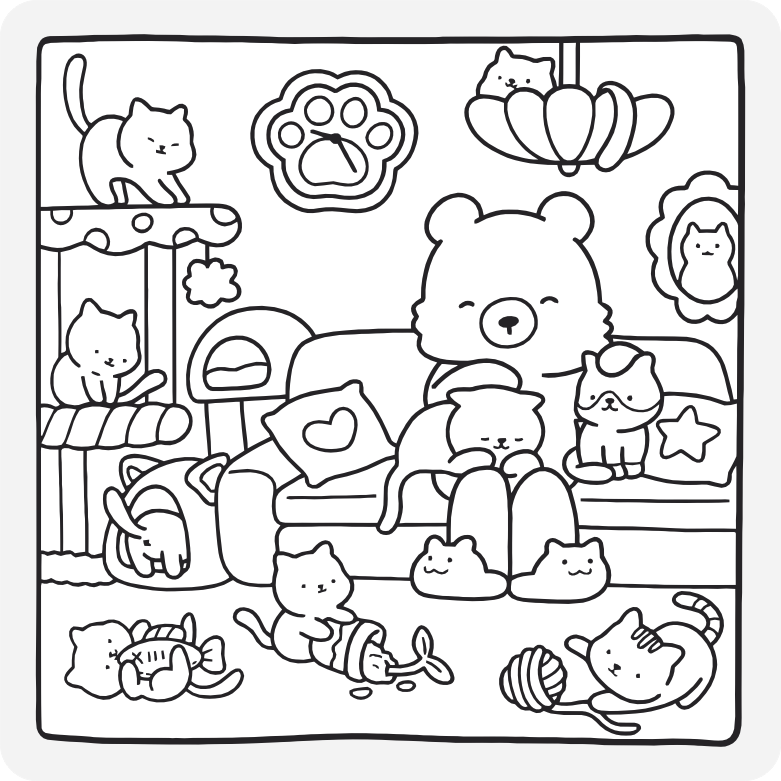 Printable coloring page #1040