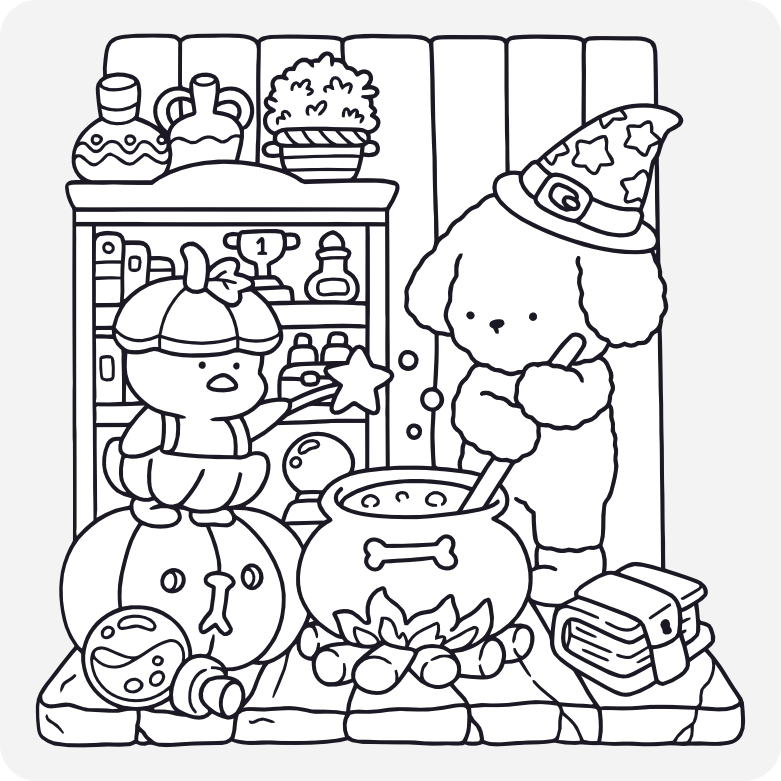 Printable coloring page #1044
