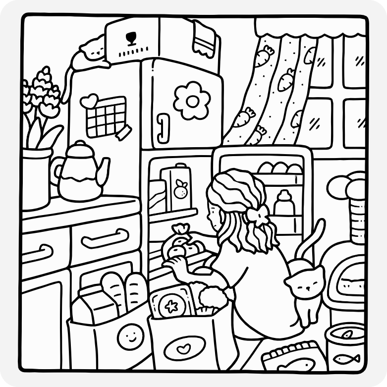 Printable coloring page #1191