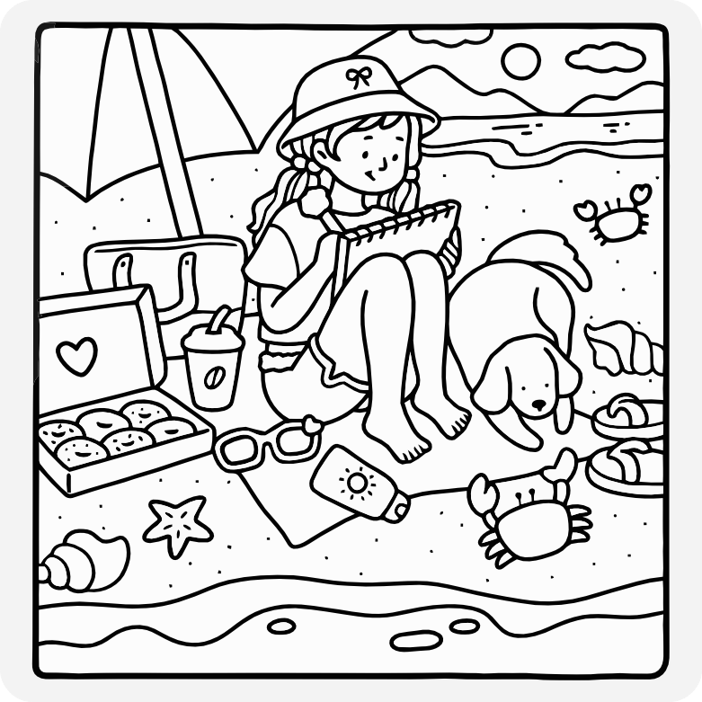Printable coloring page #1217