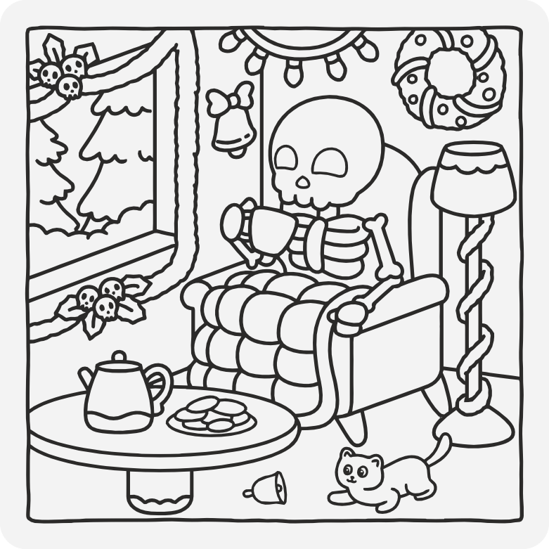 Printable coloring page #125