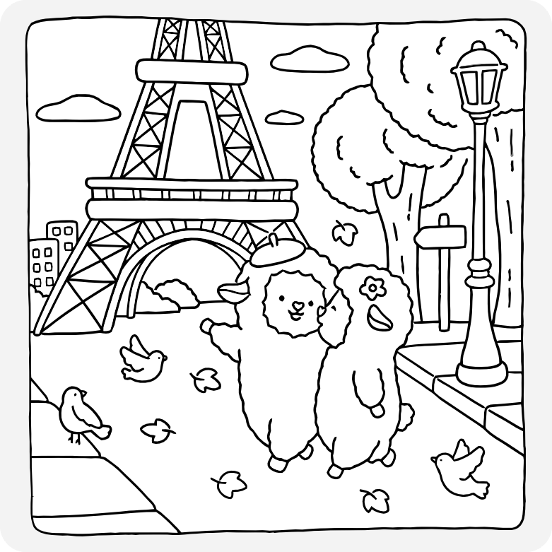 Printable coloring page #1282