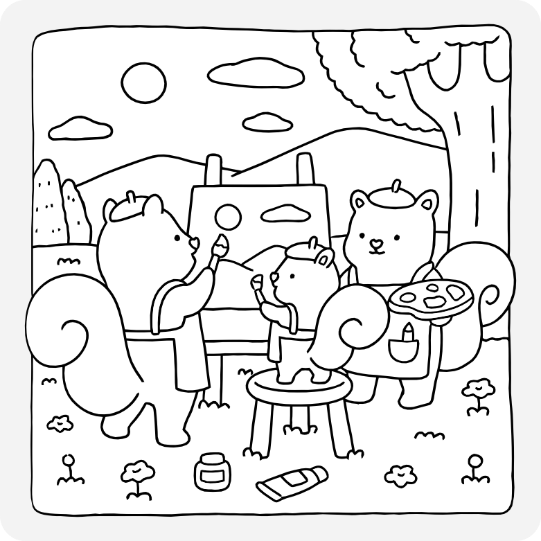 Printable coloring page #1292