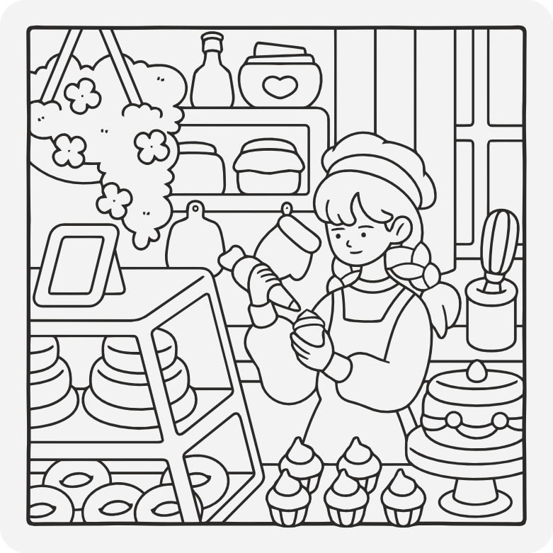Printable coloring page #16