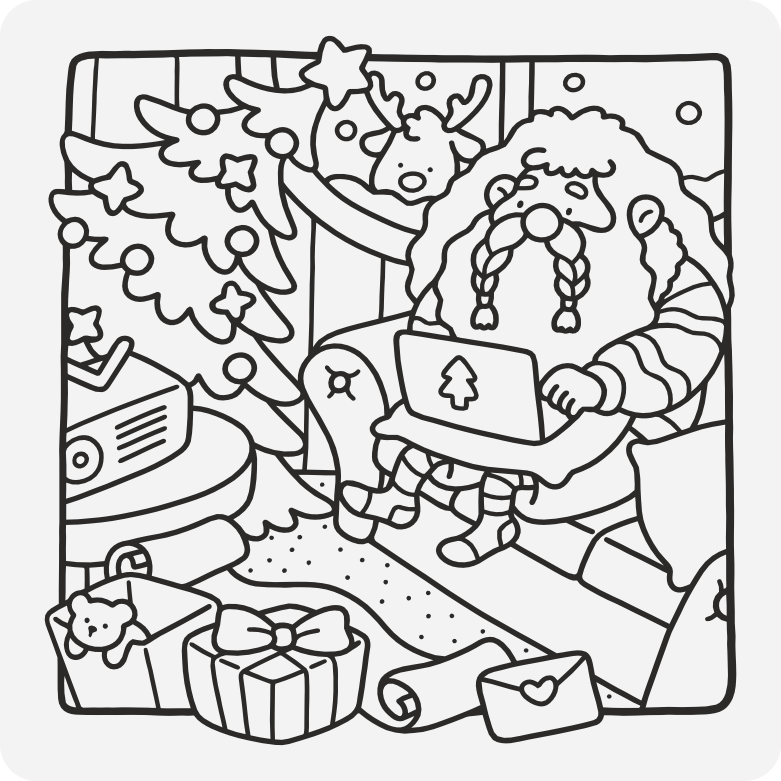 Printable coloring page #167