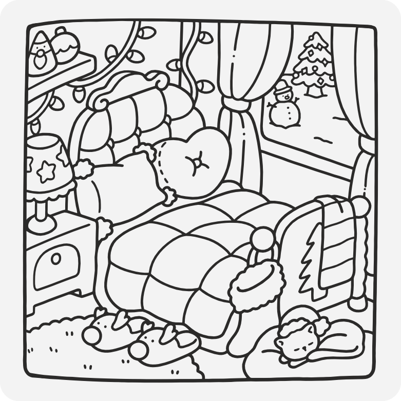 Printable coloring page #169