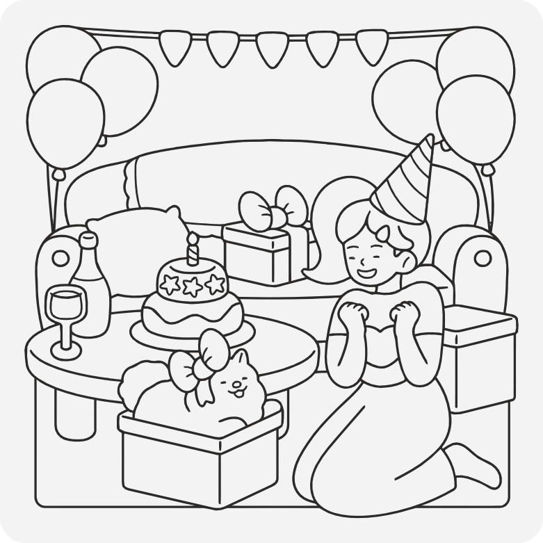 Printable coloring page #20