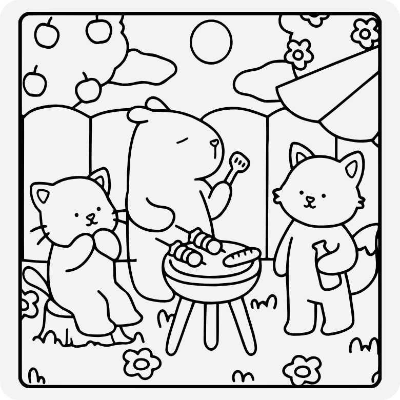 Printable coloring page #228