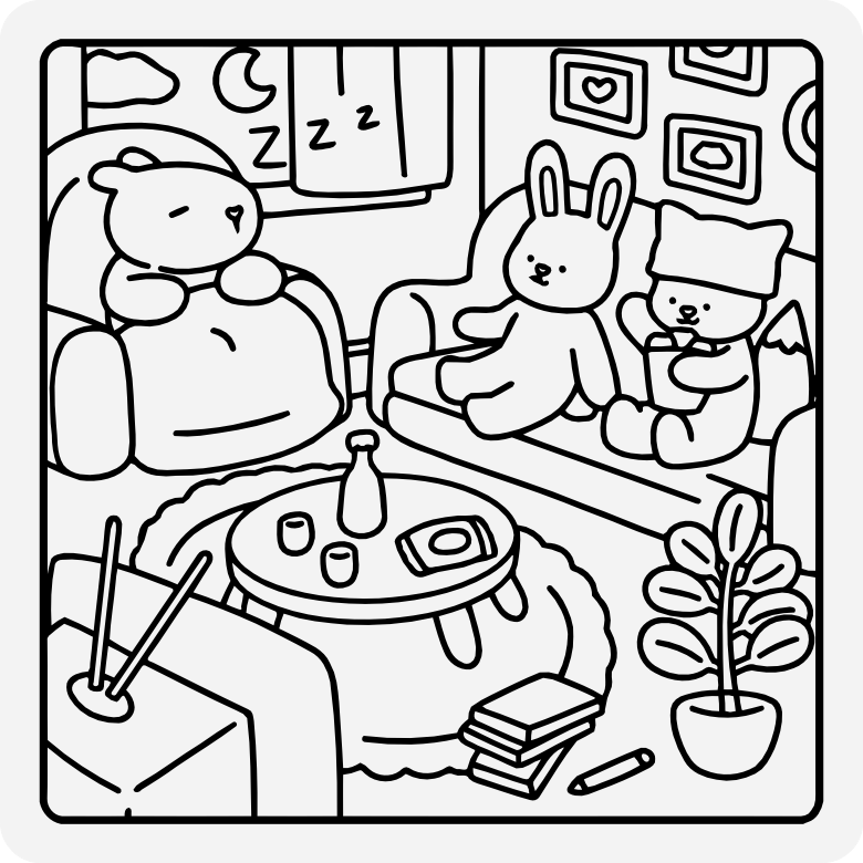 Printable coloring page #230