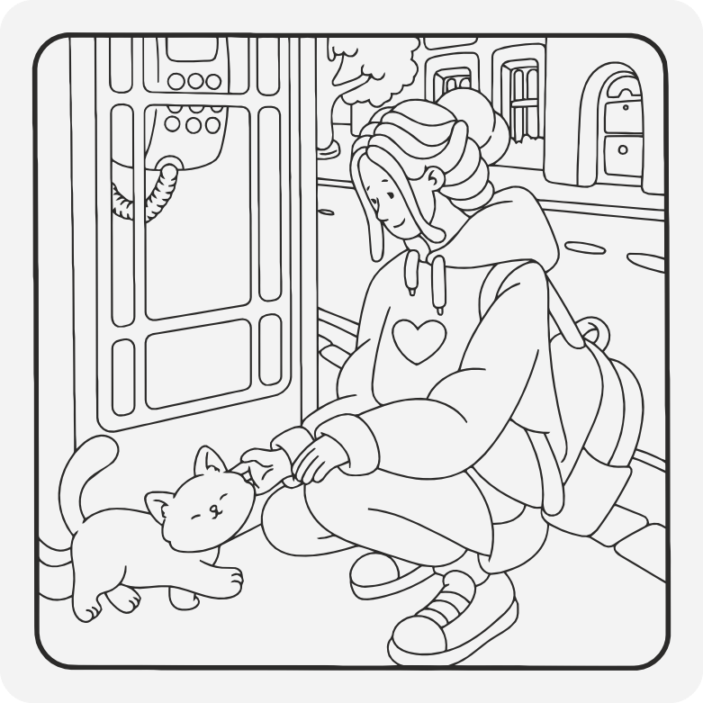 Printable coloring page #256