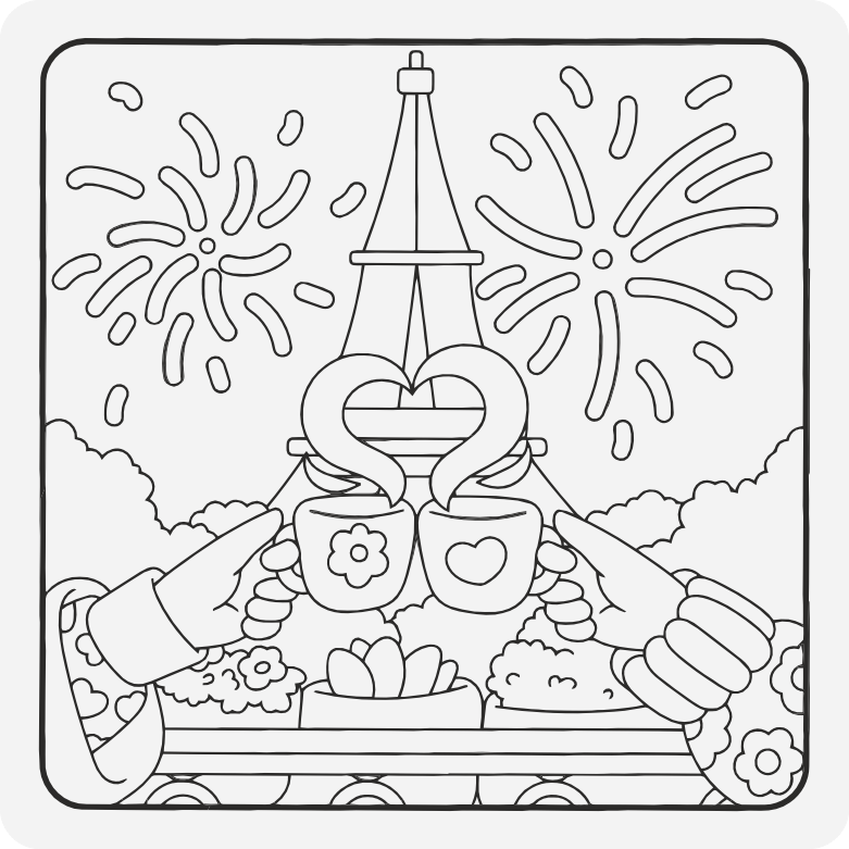 Printable coloring page #266