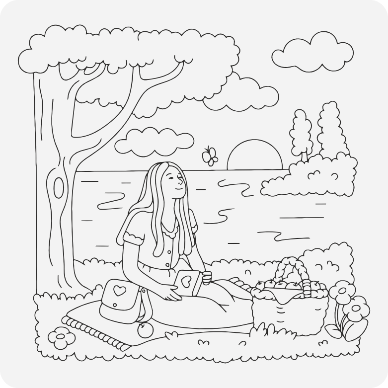 Printable coloring page #271