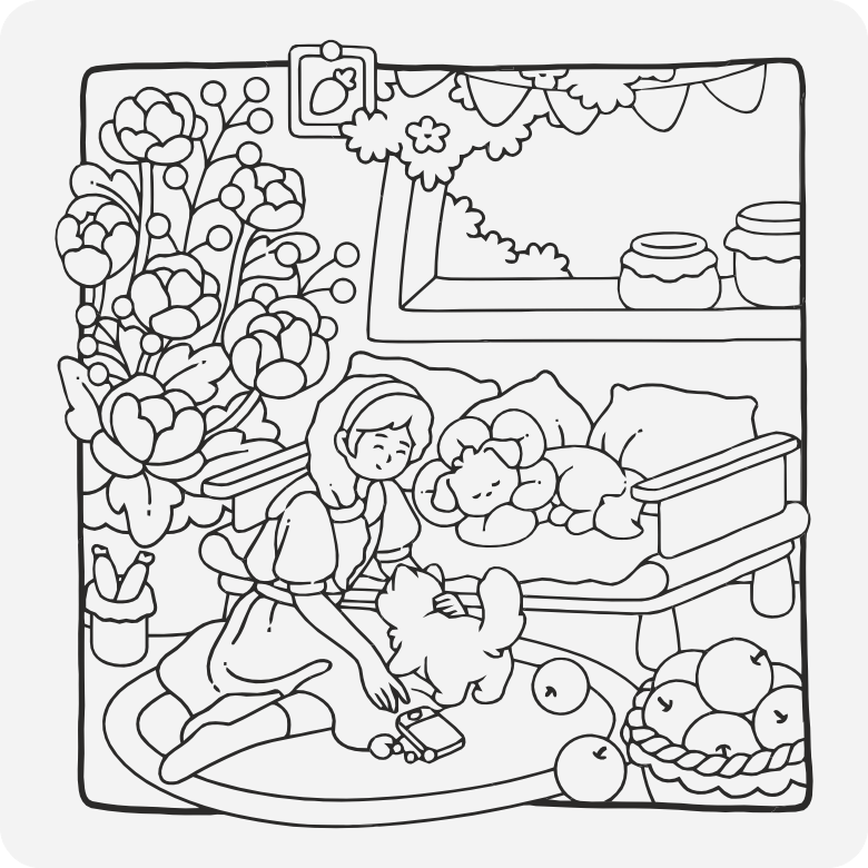Printable coloring page #28