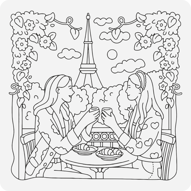 Printable coloring page #287