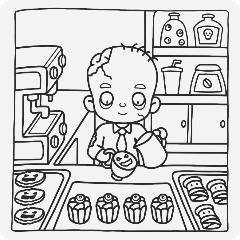 Printable coloring page #294