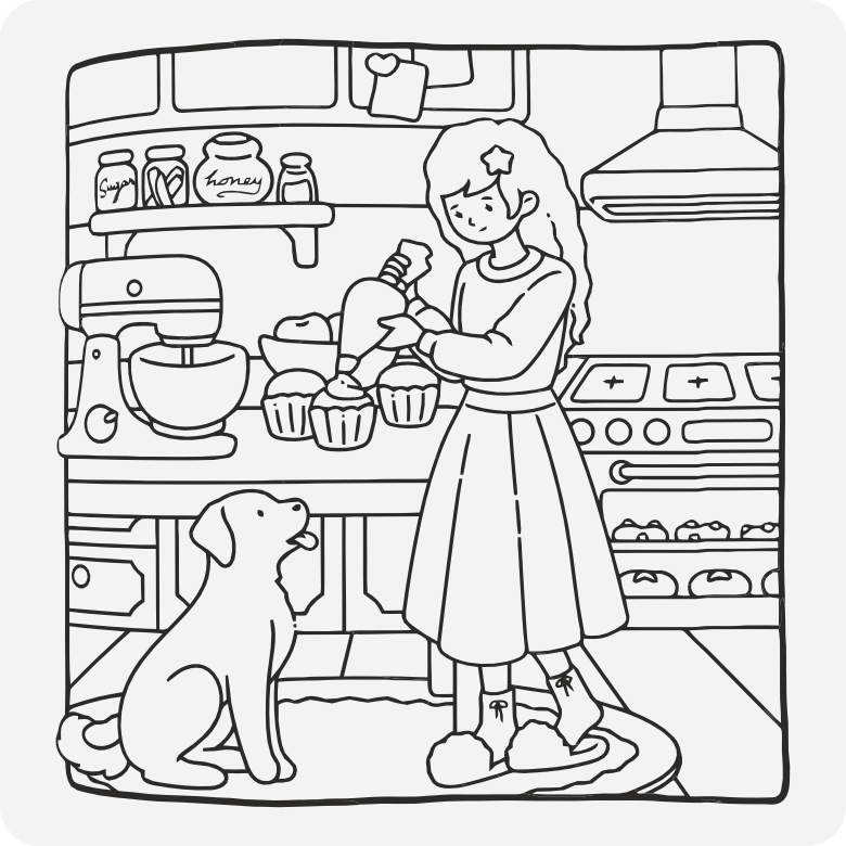 Printable coloring page #30
