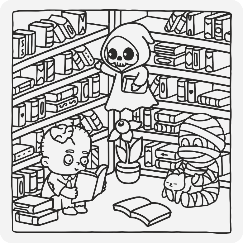 Printable coloring page #306
