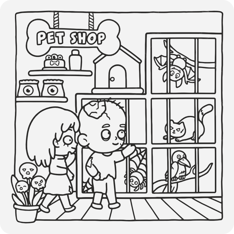 Printable coloring page #311