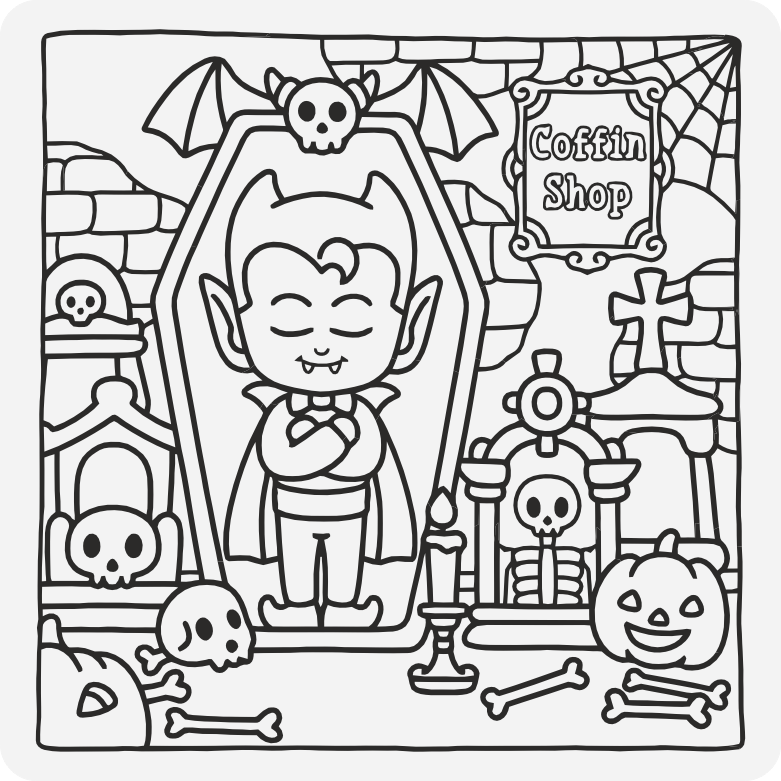 Printable coloring page #312