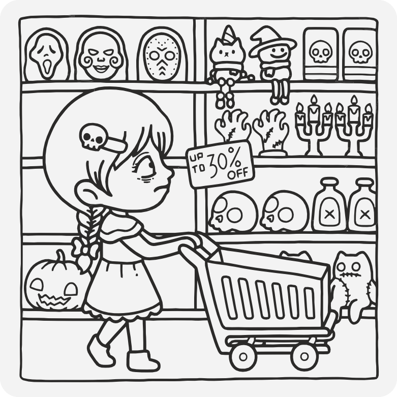 Printable coloring page #324