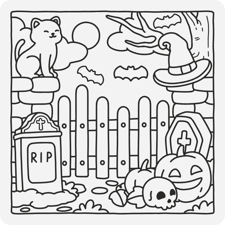 Printable coloring page #338