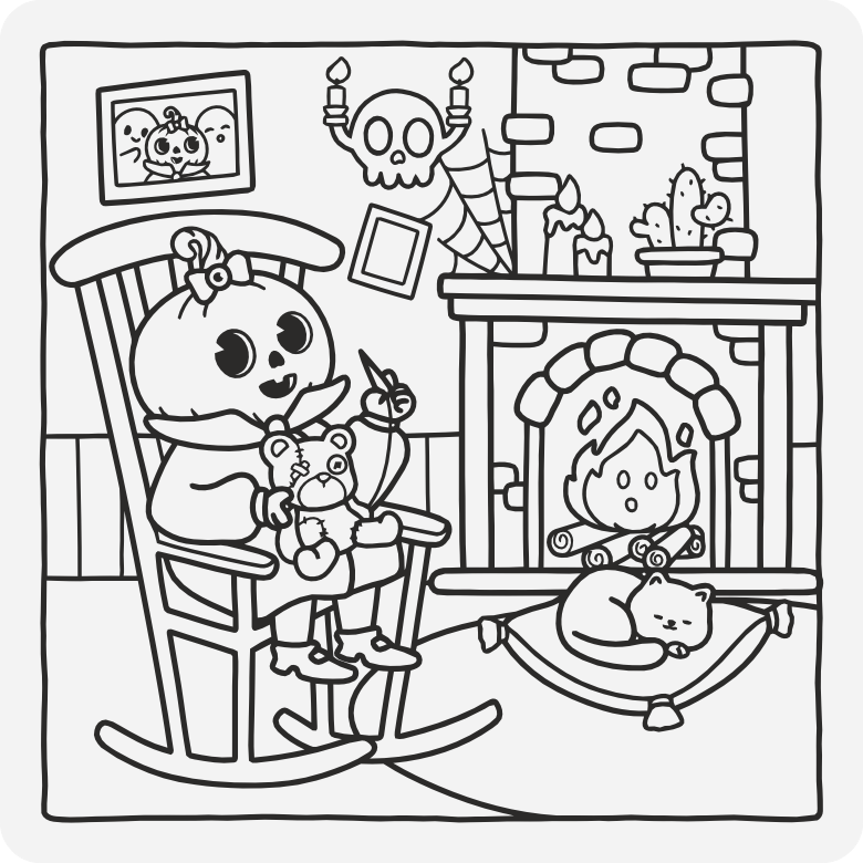 Printable coloring page #366