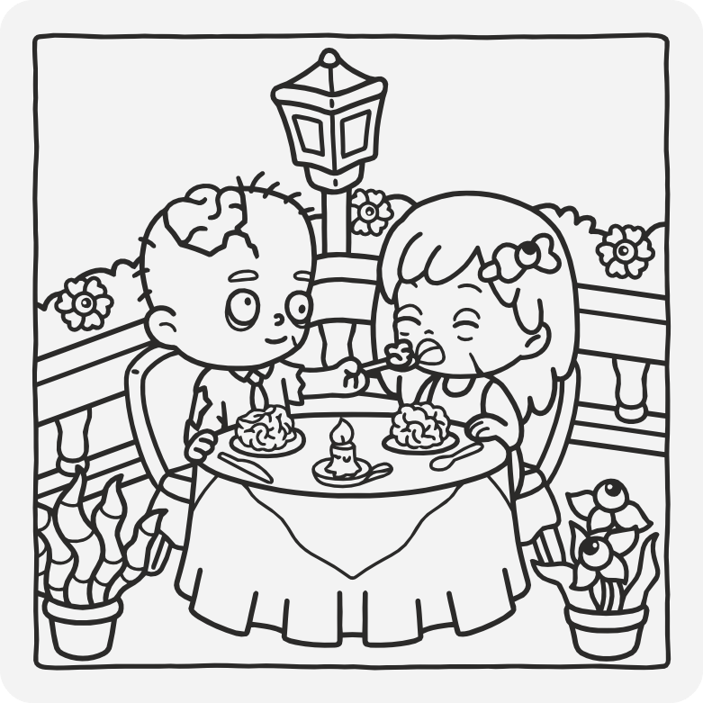 Printable coloring page #367