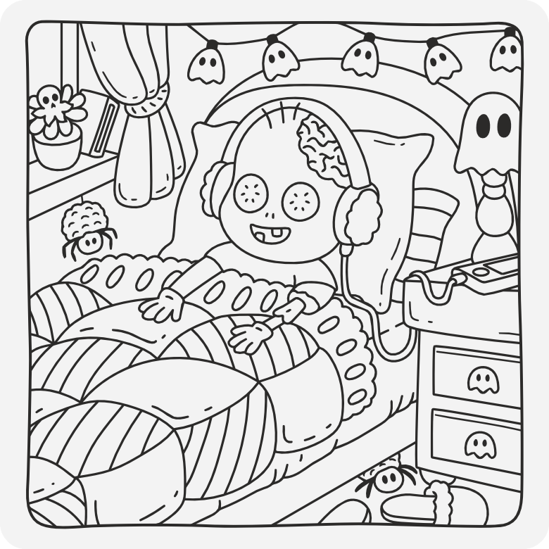 Printable coloring page #371