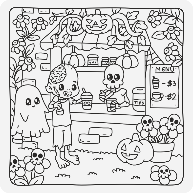 Printable coloring page #372