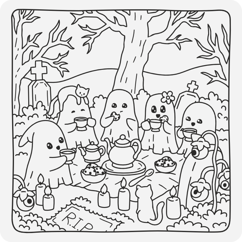 Printable coloring page #379