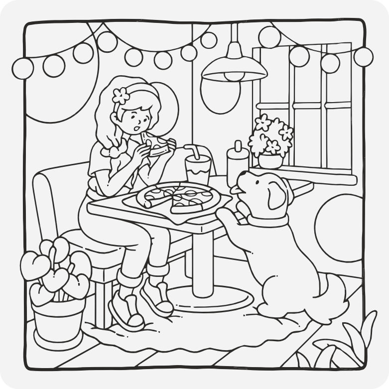 Printable coloring page #39