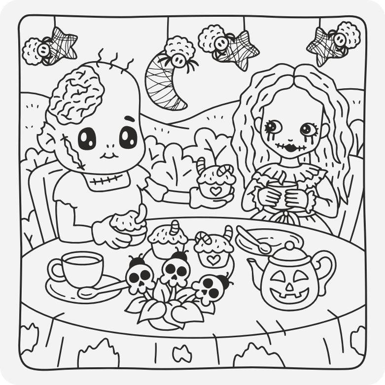 Printable coloring page #395