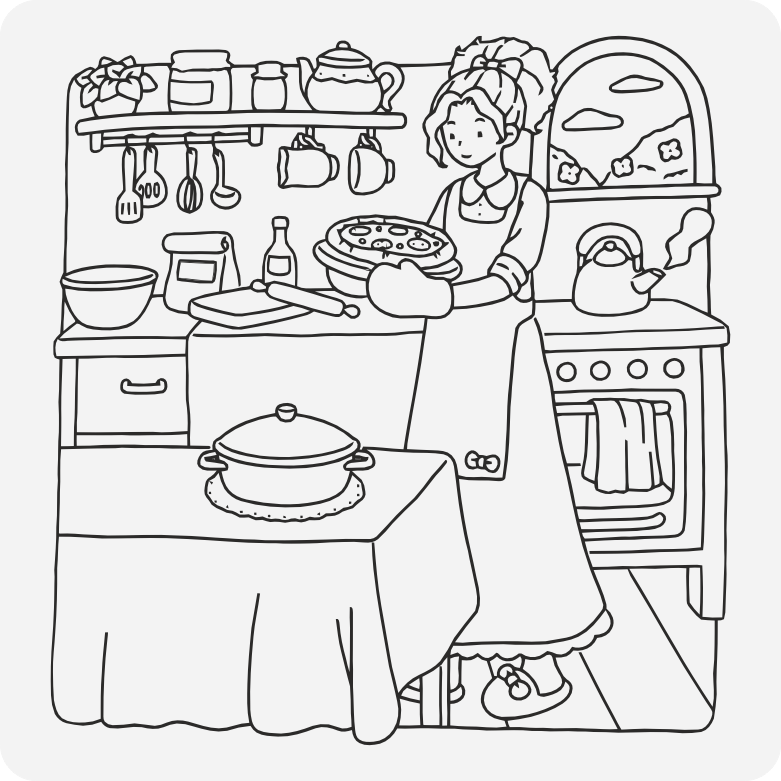 Printable coloring page #4