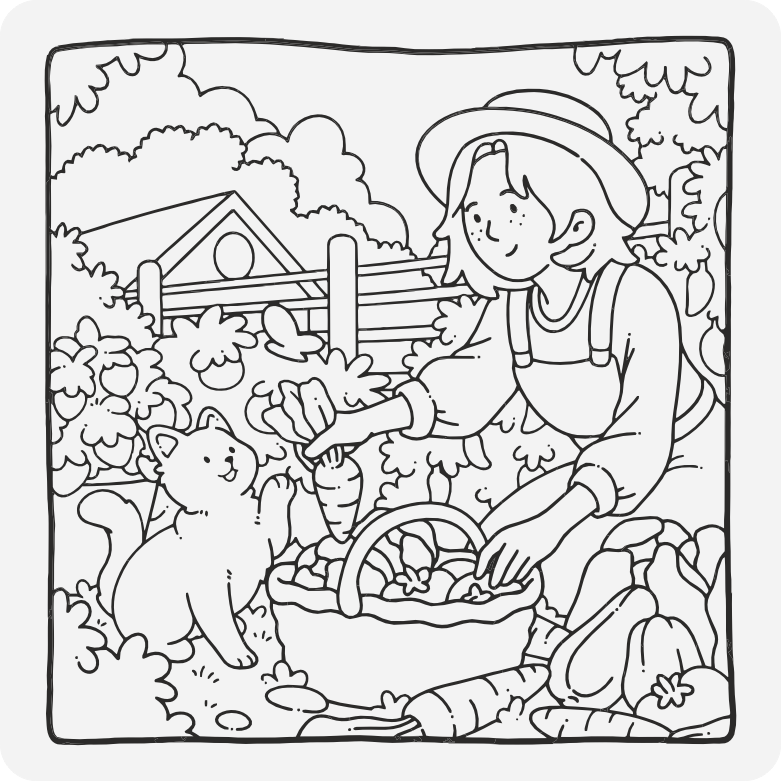 Printable coloring page #415