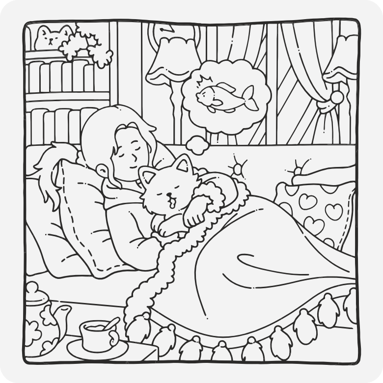 Printable coloring page #416