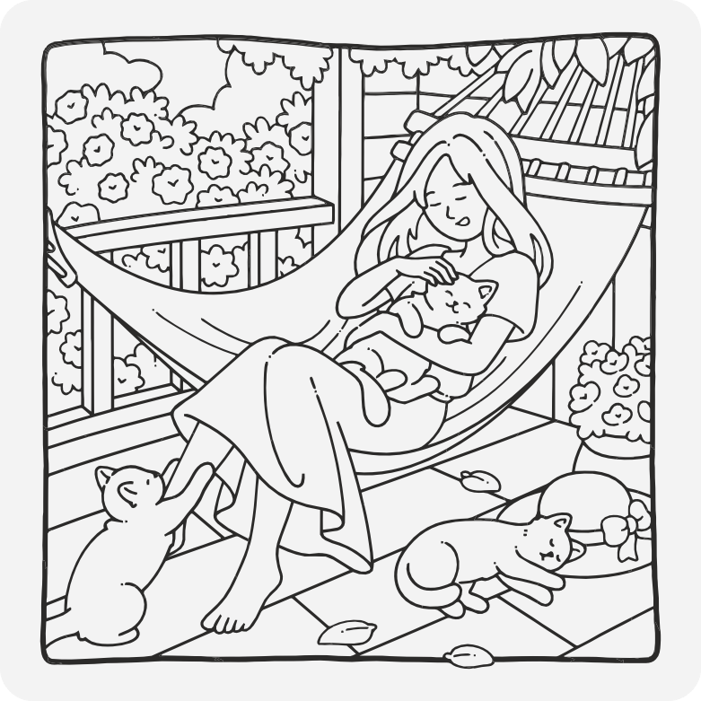 Printable coloring page #417