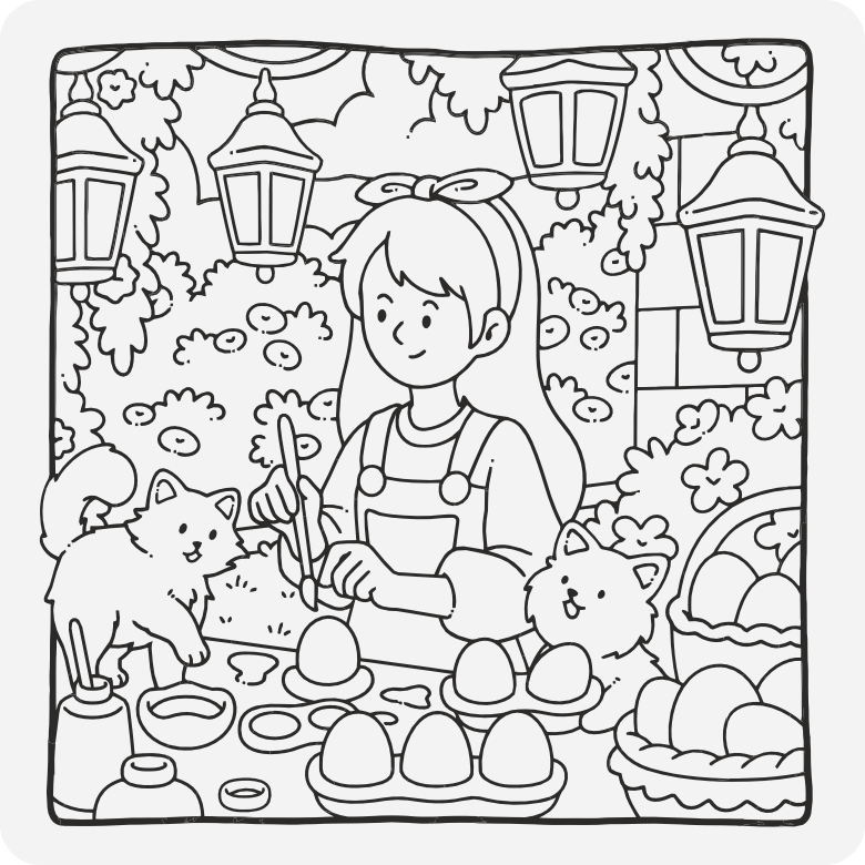 Printable coloring page #439