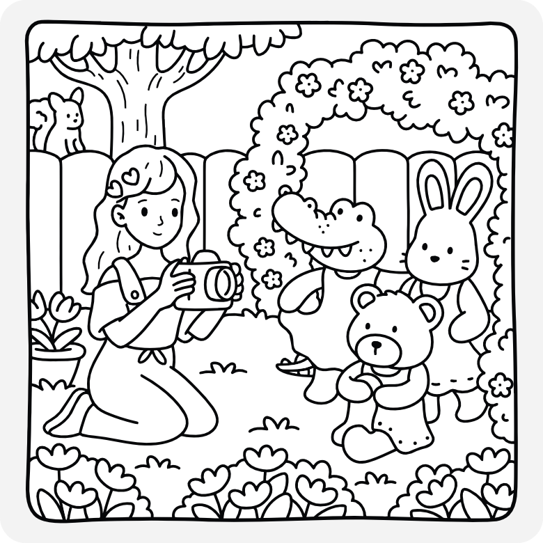 Printable coloring page #441