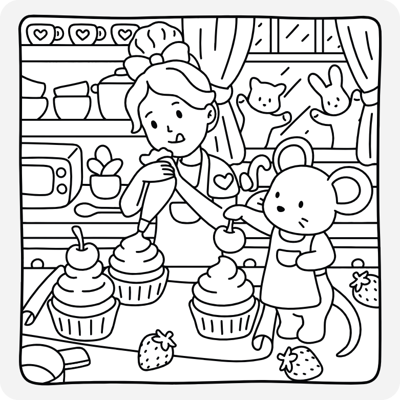 Printable coloring page #448