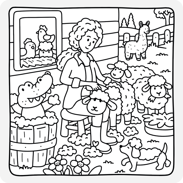 Printable coloring page #450