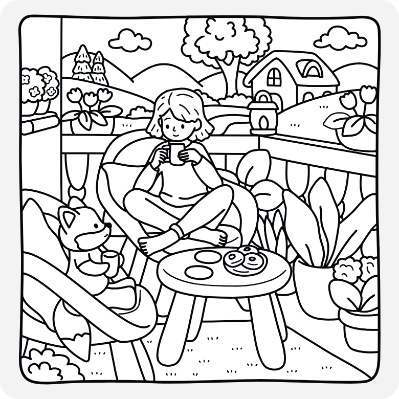 Printable coloring page #454