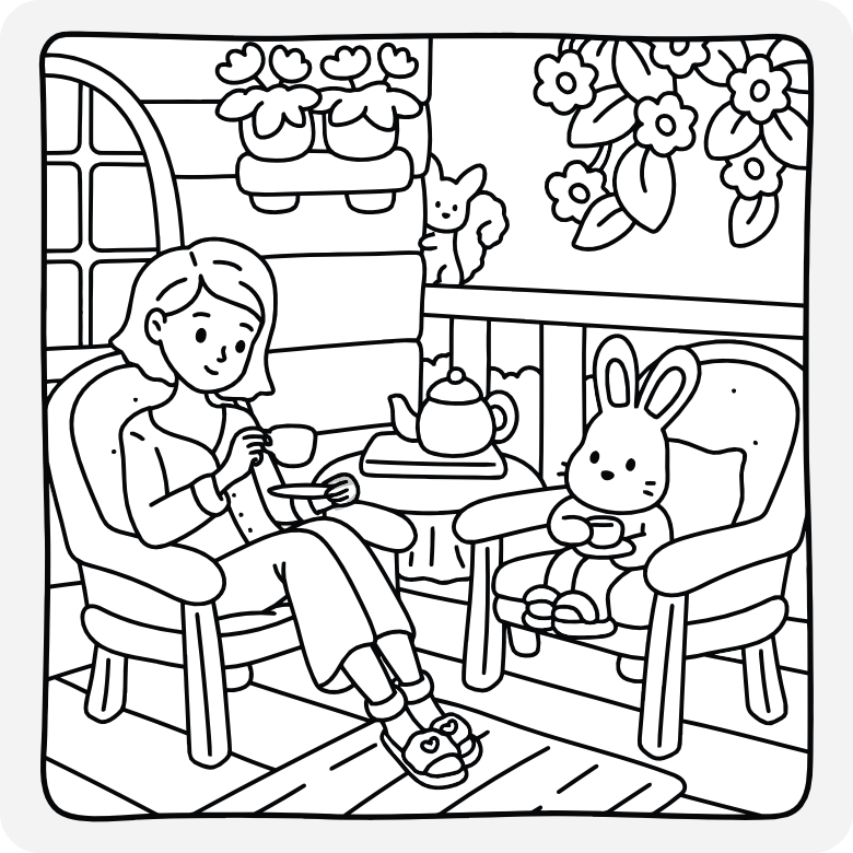 Printable coloring page #456