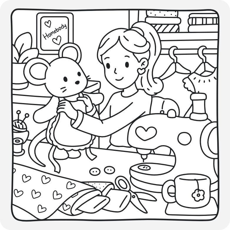Printable coloring page #463