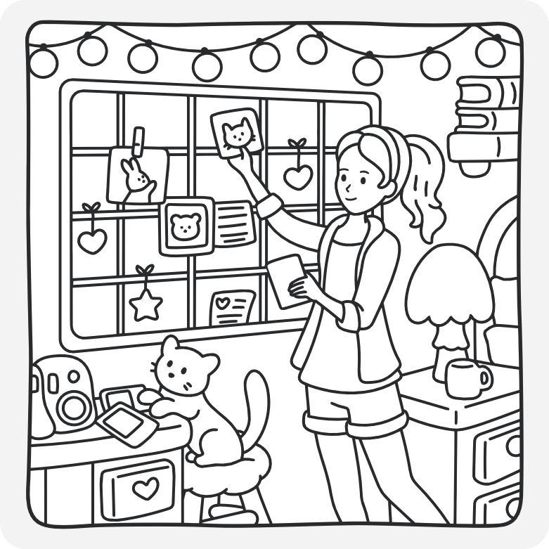 Printable coloring page #465