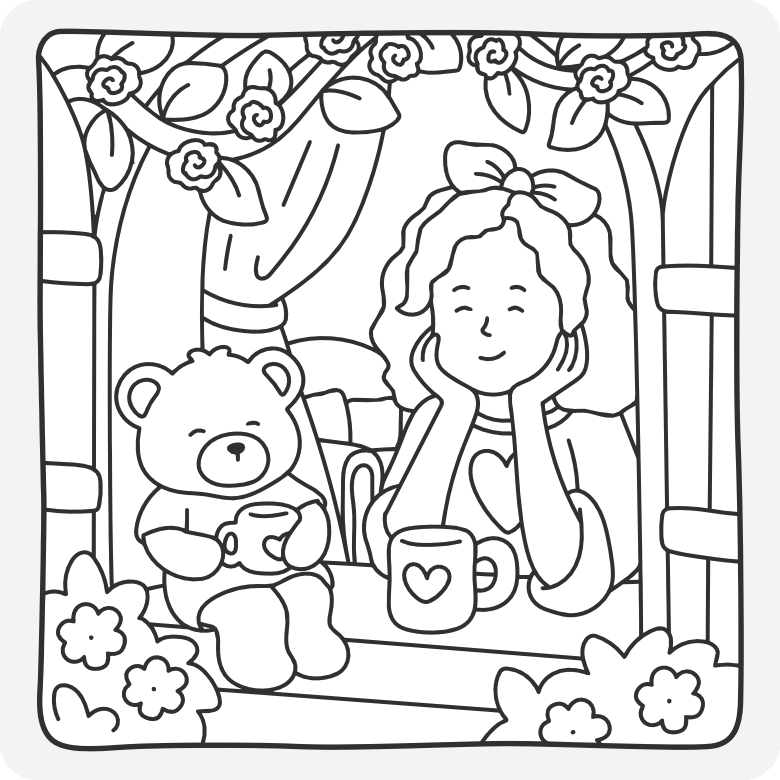 Printable coloring page #469